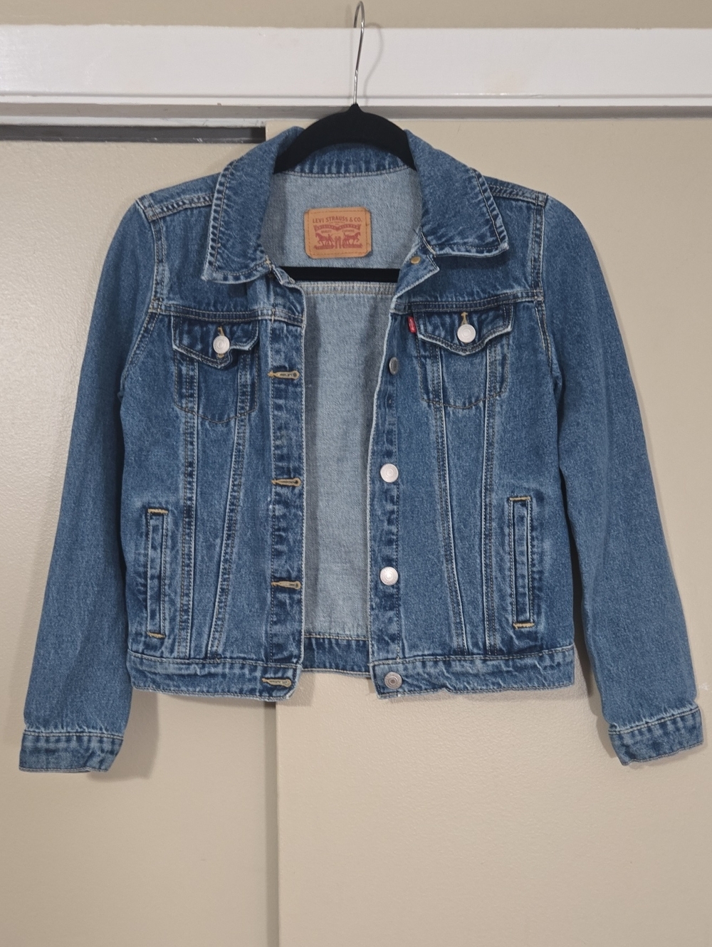 Levi's Kids Medium Blue Denim Trucker Jacket